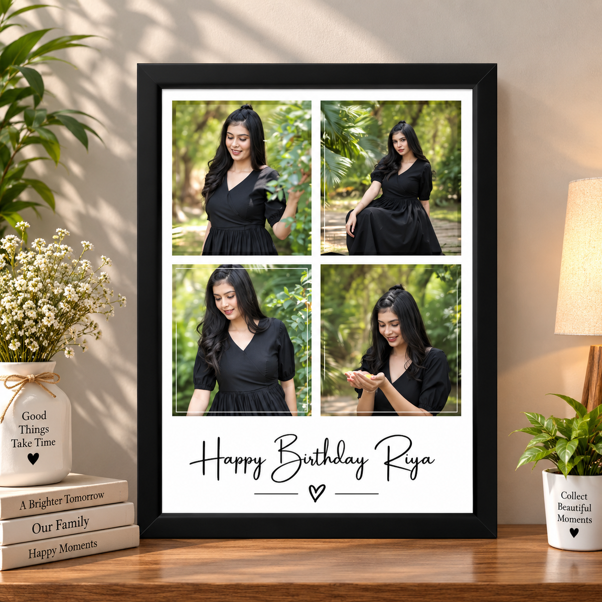 Customize Photo Frame 🌺