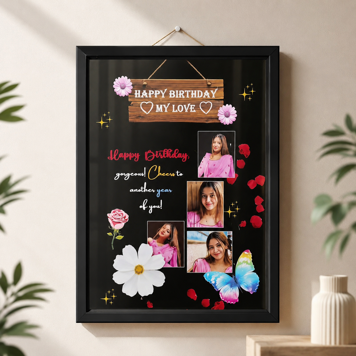 Customize photo frame