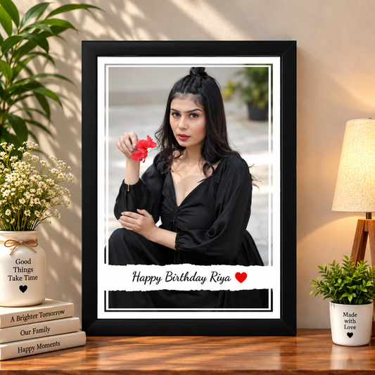 Customize Photo Frame 🌺